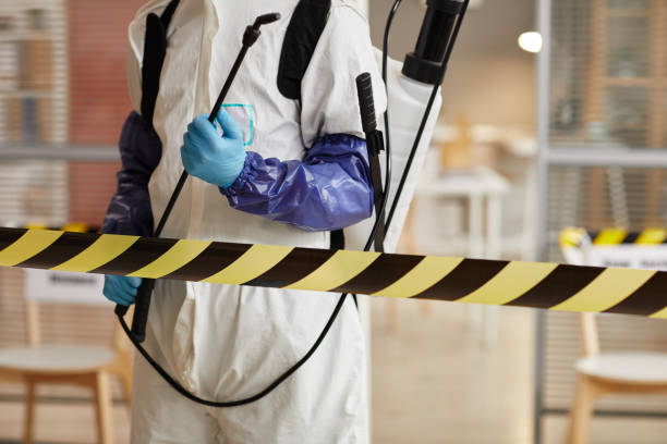 Professional Biohazard Cleanup technician working in Fairview Heights, IL